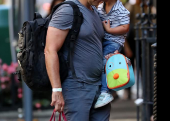 “Bradley Cooper”: Shopping with daughter Lea to a mini Hangover reunion with Justin Bartha and his wife Lia in New York