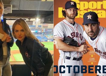 Kate Upton, Gerrit Cole's wife Amy Crawford recreate SI cover with great picture