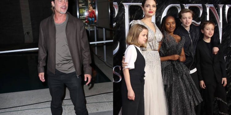 Angelina Jolie Trying To Upset Brad Pitt By Taking Kids To ‘Maleficent 2’ Premieres?