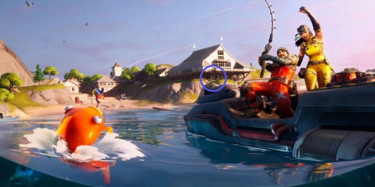 Fortnite Hidden O Location: Where is the Hidden O in Open Water Loading Screen