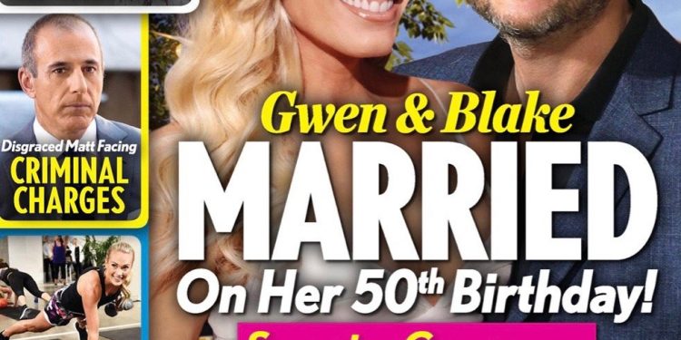 Gwen Stefani, Blake Shelton Got Married On Her 50th Birthday?