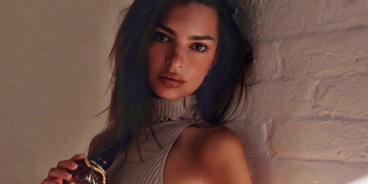Emily Ratajkowski Wows In Cut-Out Bathing Suit While She Calls Penelope Cruz Her Muse