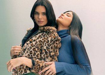 Kendall Jenner Models Two Bathing Suits For Kendall And Kylie Fall Collection
