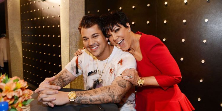 Rob Kardashian Shares A Photo With Kris Jenner For Halloween And Shocks Fans With Huge Weight Loss