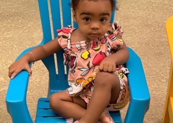 Toya Wright And Robert Rushing Are Lydia And Beetlejuice For Halloween - Check Out Baby Reign Rushing As The Bride Of Chucky