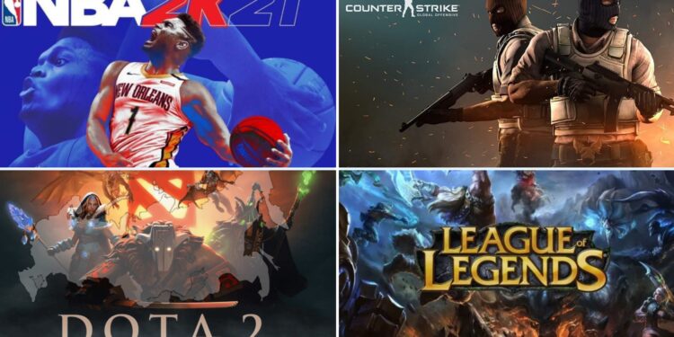 Top 5 Esports Games in 2023