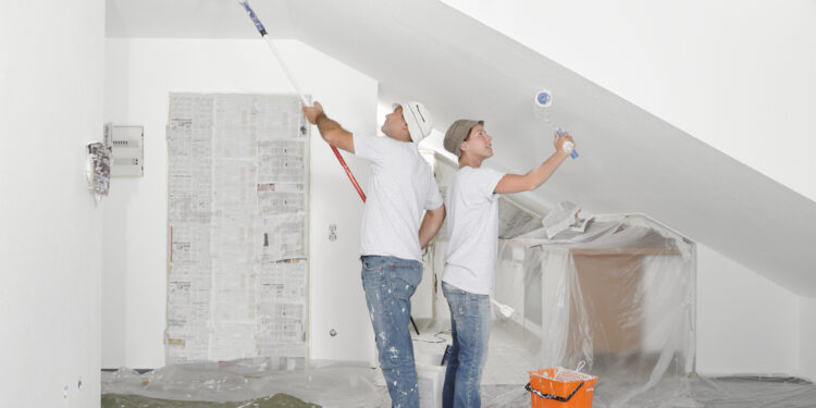 4 Unique Tricks to Help You Paint Indoors