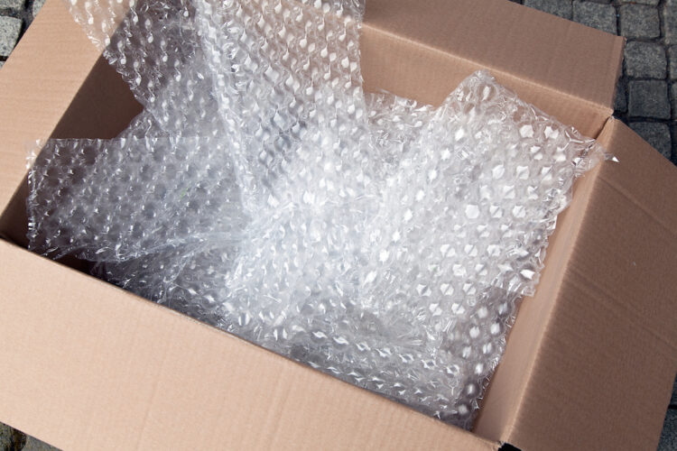 Bubble Wrap packing